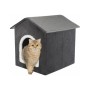 Будиночок для тварин Trixie Лівія 38х41х44 см темно-сірий (4057589379115)