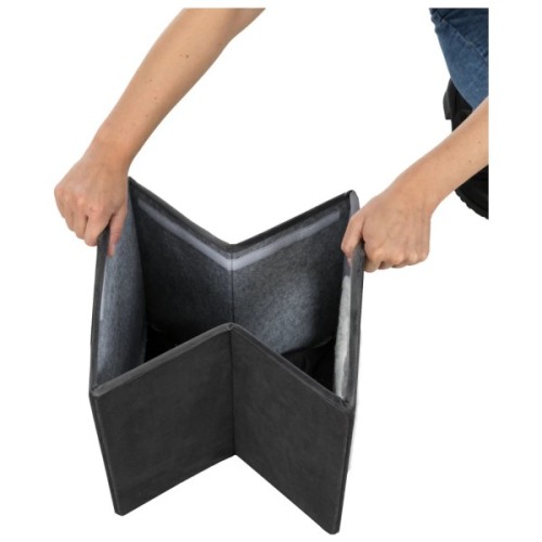 Будиночок для тварин Trixie Лівія 38х41х44 см темно-сірий (4057589379115)