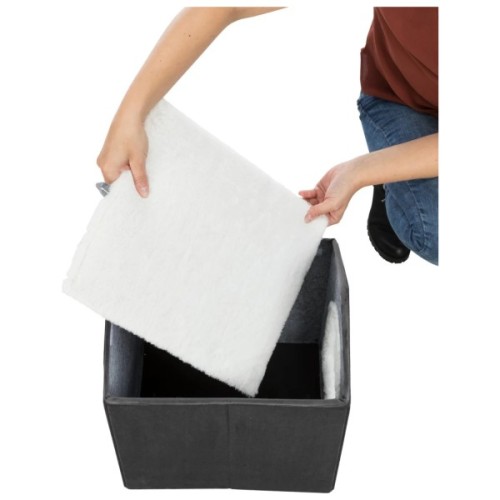 Будиночок для тварин Trixie Лівія 38х41х44 см темно-сірий (4057589379115)