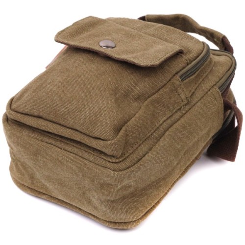 Сумка Vintage З текстилю Оливкова (22219)