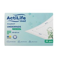 Пелюшки для малюків ActiLife Med Super 60 х 60, 30 шт (4820174981501)