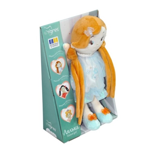 М'яка іграшка Tigres Лялька Меліса fashion girl (ЛЯ-0048)