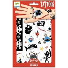 Набір для творчості Djeco Наклейки на тіло Пірати (DJ09584)