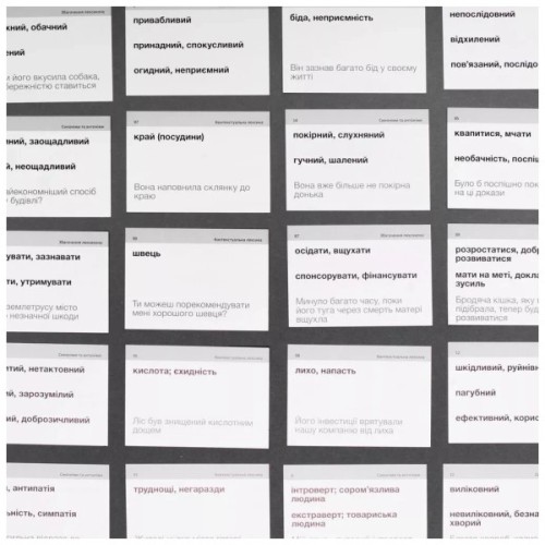 Навчальний набір English Student Картки для вивчення англійської мови IELTS, українська (59123282)