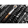 Набір інструментів Neo Tools 233шт, 1/2", 1/4", 3/8", CrV, кейс (10-078)