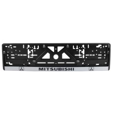 Рамка номерного знака CarLife Mitsubishi (NH19)