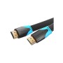 Кабель мультимедійний HDMI M to HDMI M 5.0m 4K30Hz black Vention (VAA-B02-L500)