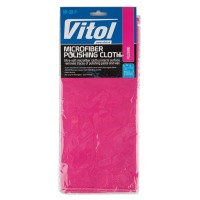 Автомобільна серветка Vitol 40х30см рожева (VR-09-P)