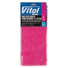 Автомобільна серветка Vitol 40х30см рожева (VR-09-P) Автомобільна серветка Vitol 40х30см рожева (VR-09-P)