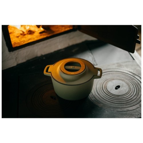 Каструля Fiskars Norden Limited Colour Edition чавунна 4 л колір кропива (1071128)