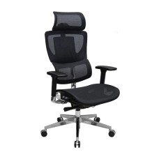 Офісне крісло Richman Ерготекс Алюм Synchro Сітка Чорне (R00000052539)