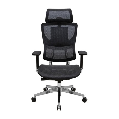 Офісне крісло Richman Ерготекс Алюм Synchro Сітка Чорне (R00000052539)