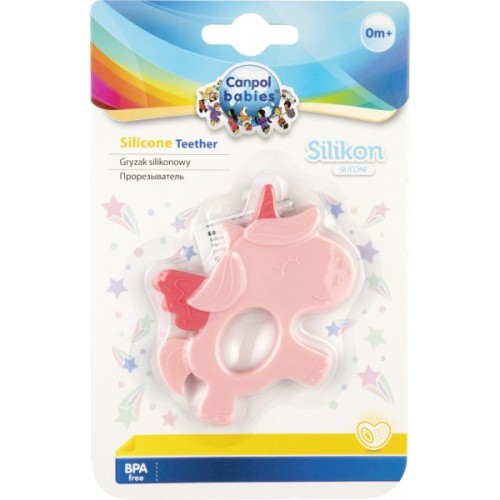 Прорізувач Canpol babies силіконова Єдиноріг рожеви (51/007)