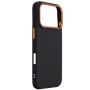Чохол до мобільного телефона Armorstandart LikeCarbon2 SE MagCase Apple iPhone 17 Pro Kevlar Black Orange (ARM89164)