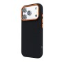 Чохол до мобільного телефона Armorstandart LikeCarbon2 SE MagCase Apple iPhone 17 Pro Kevlar Black Orange (ARM89164)