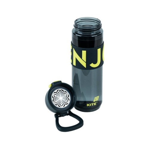 Пляшка для води Kite 680 мл чорно-жовта (K25-1233-1)