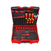 Набір інструментів Toptul діелектричних VDE 1000V, 42шт. (GCZ-042A)