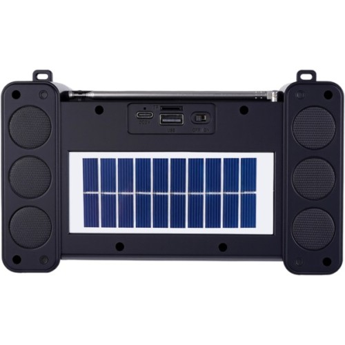 Акустична система NEWVEW NV-9172 Solar Panel/BT/USB/TF/FM Green (NWVW-NV-9172-GN)