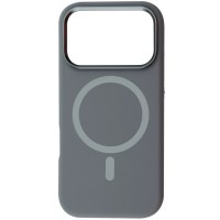 Чохол до мобільного телефона BeCover FIBRA Silicone OmniMag Apple iPhone 17 Pro Gray (716217)