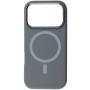 Чохол до мобільного телефона BeCover FIBRA Silicone OmniMag Apple iPhone 17 Pro Gray (716217)