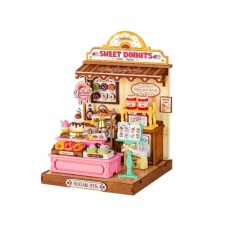 Конструктор Robotime Rolife дерев'яний 3D Магазин пончиків Sweetie's (DS051)