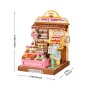Конструктор Robotime Rolife дерев'яний 3D Магазин пончиків Sweetie's (DS051)