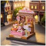 Конструктор Robotime Rolife дерев'яний 3D Магазин пончиків Sweetie's (DS051)