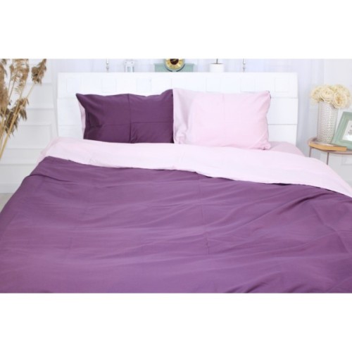 Постільна білизна MirSon King Size Сатин Premium 0199+3220 Iris 220х240 (2200001169593)