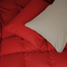 Постільна білизна MirSon 004-009 Cappuchino/Red Фланель 2x143x210 Сімейний (2200009658976)