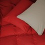 Постільна білизна MirSon 004-009 Cappuchino/Red Фланель 2x143x210 Сімейний (2200009658976)