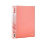 Папка на кільцях Axent А4 з 2-ма кільцями 700 мкм 25 мм Прозора рожева (1207-24-A)