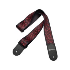 Ремінь для гітари DiMarzio Steve Vai Print Art Strap Black (DD3143)