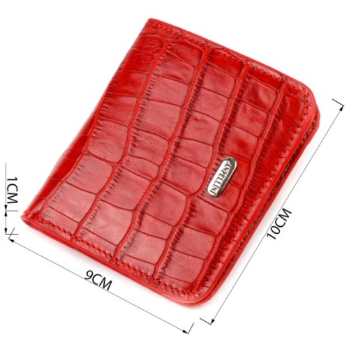 Гаманець Canpellini З натуральної шкіри Червоний (21795)