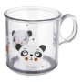 Набір дитячого посуду Canpol babies EXOTIC ANIMALS кружка антипідслизгова, прозора (2/100_trans)