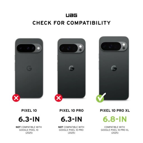 Чохол до мобільного телефона UAG Scout Google Pixel 10 Pro XL Black (614466114040)