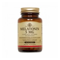 Амінокислота Solgar Мелатонін Melatonin, 5 мг, 60 жувальніх таблеток (SOL01936)