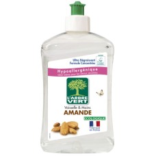Засіб для ручного миття посуду L'Arbre Vert Мигдаль 500 мл (3450605071122/3450601047039)