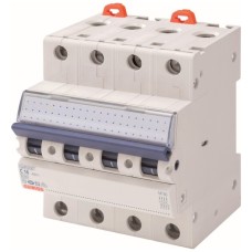 Автоматичний вимикач GEWISS 4-п. 16A 6kA С (GW92087)