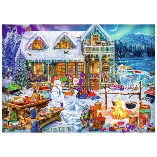 Пазл Trefl XMAS Зимовий час 1000 елементів (5900511109481)