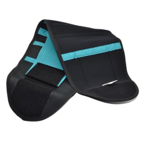 Пояс компресійний MadMax MFA-277 Slimming belt Black/turquoise L (MFA-277-TRQ_L)