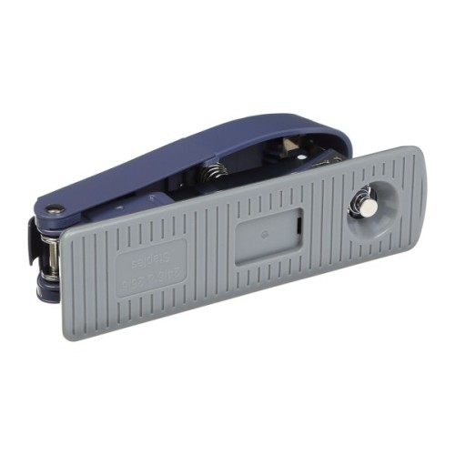 Степлер Buromax пластиковий MORANDI STYLE, 25 аркушів,(скоби №24/6; 26/6 ), 136 х 38 х 55 мм, синій (BM.4260-02)