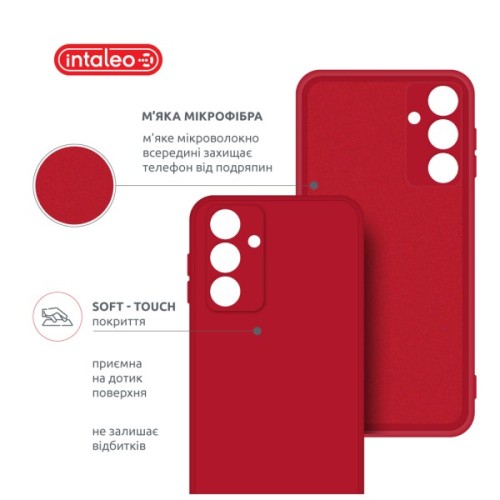 Чохол до мобільного телефона Intaleo SoftShell Samsung Galaxy A16 Red (1283126609565)