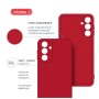 Чохол до мобільного телефона Intaleo SoftShell Samsung Galaxy A16 Red (1283126609565)