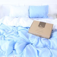 Постільна білизна MirSon Ranforce Elite Rebeca (11-2101 + 14-4121) 200х220 (2200004679396)