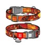 Нашийник для тварин WAUDOG Nylon з QR паспортом "Швидкість Флеша", пластиковий фастекс, XL (283-1080)