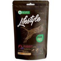Ласощі для котів Nature's Protection Lifestyle Rabbit with blueberries 75 г (SNK46148)