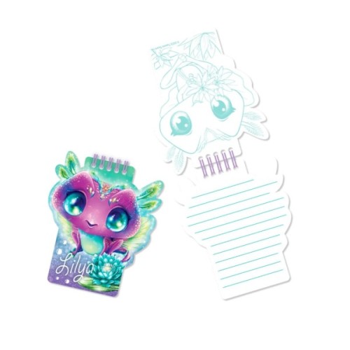 Блокнот Nebulous Stars Большой пушистый блокнот 2-в-1 NEBULOUS STARS - ЛИЛИЯ (12522)