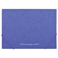 Папка на резинках Buromax А4, BAROCCO, violet (BM.3914-07)