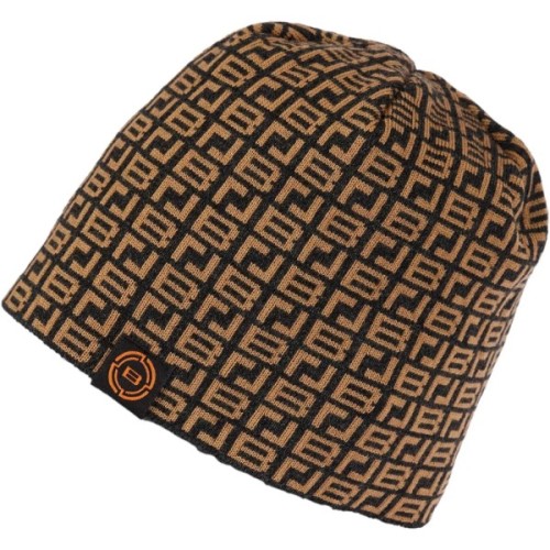 Шапка Brain з патерном 58 Black/brown (1858.82.57)