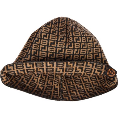 Шапка Brain з патерном 58 Black/brown (1858.82.57)